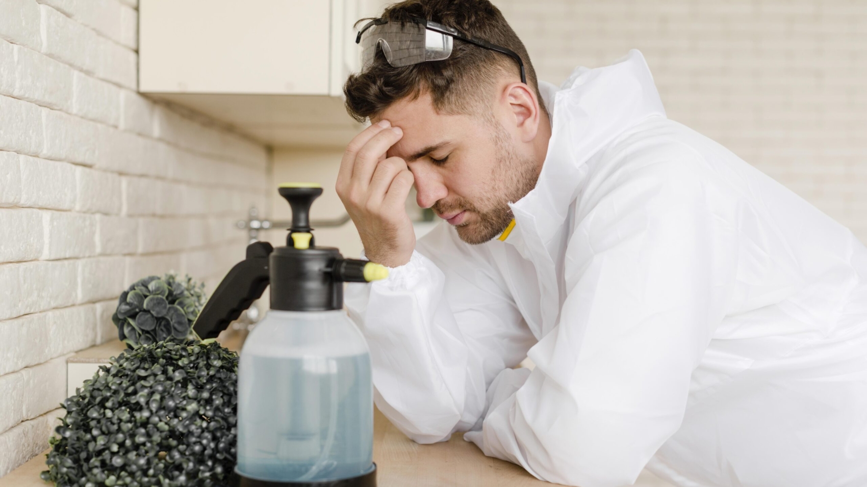 side-view-tired-man-with-disinfectant